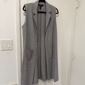 Forever 21 Light Gray Vest